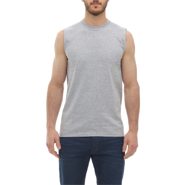 M & O® Knits Adult Sleeveless T-Shirt - M & O® Knits Adult Sleeveless T-Shirt - Image 3 of 5