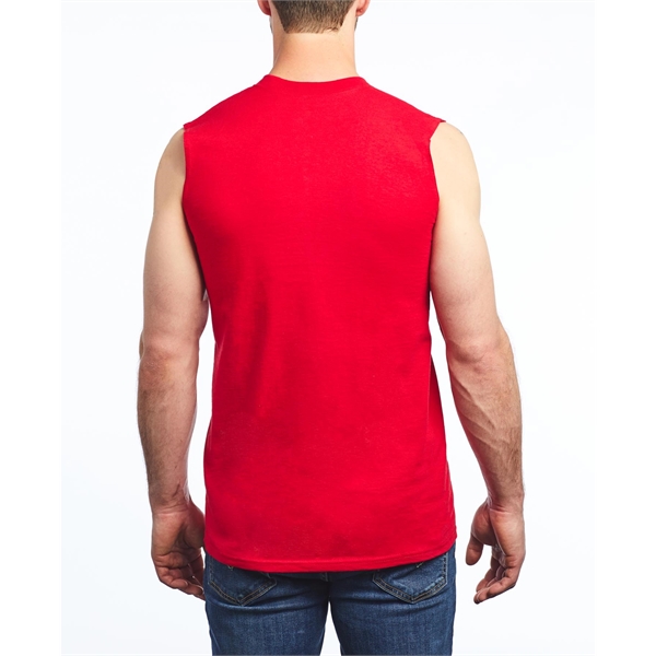 M & O® Knits Adult Sleeveless T-Shirt - M & O® Knits Adult Sleeveless T-Shirt - Image 1 of 5