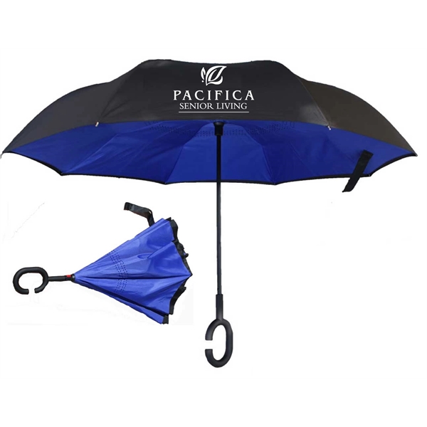 Reverse 2-Tone Umbrella - Reverse 2-Tone Umbrella - Image 3 of 3