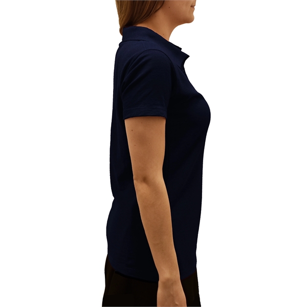 M&O Ladies S/S Soft Touch Polo - M&O Ladies S/S Soft Touch Polo - Image 2 of 32