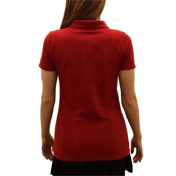 M&O Ladies S/S Soft Touch Polo - M&O Ladies S/S Soft Touch Polo - Image 4 of 32