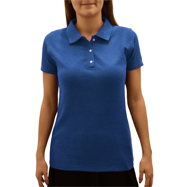 M&O Ladies S/S Soft Touch Polo - M&O Ladies S/S Soft Touch Polo - Image 6 of 32