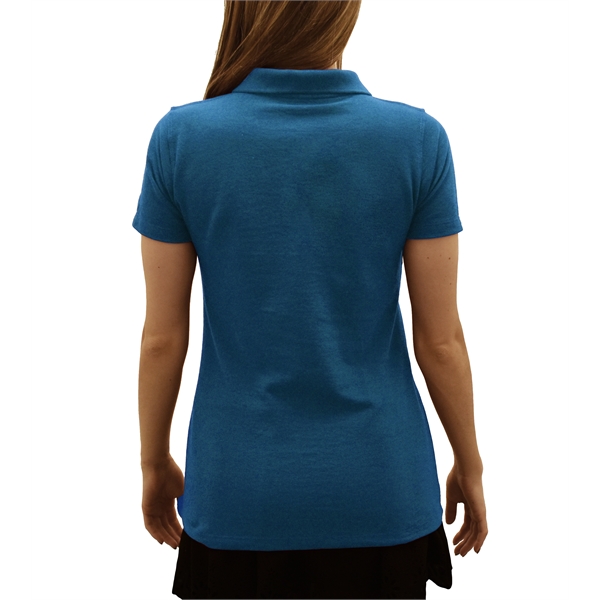 M&O Ladies S/S Soft Touch Polo - M&O Ladies S/S Soft Touch Polo - Image 10 of 32