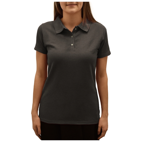 M&O Ladies S/S Soft Touch Polo - M&O Ladies S/S Soft Touch Polo - Image 12 of 32