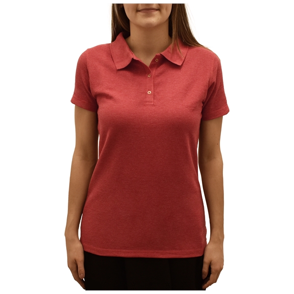 M&O Ladies S/S Soft Touch Polo - M&O Ladies S/S Soft Touch Polo - Image 21 of 32