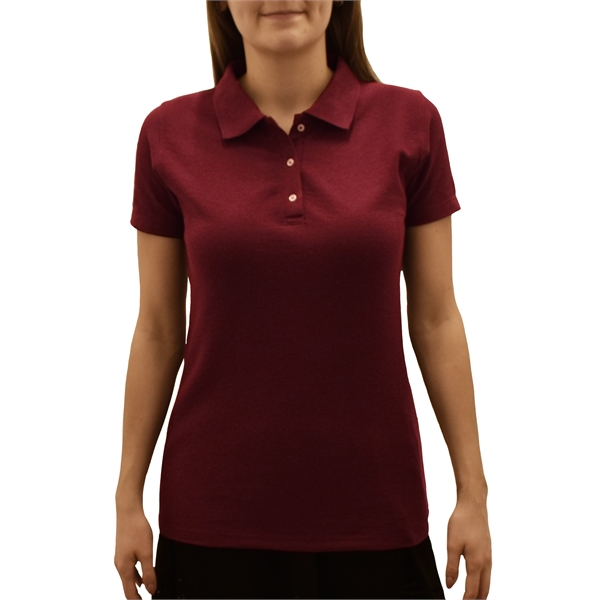 M&O Ladies S/S Soft Touch Polo - M&O Ladies S/S Soft Touch Polo - Image 27 of 32