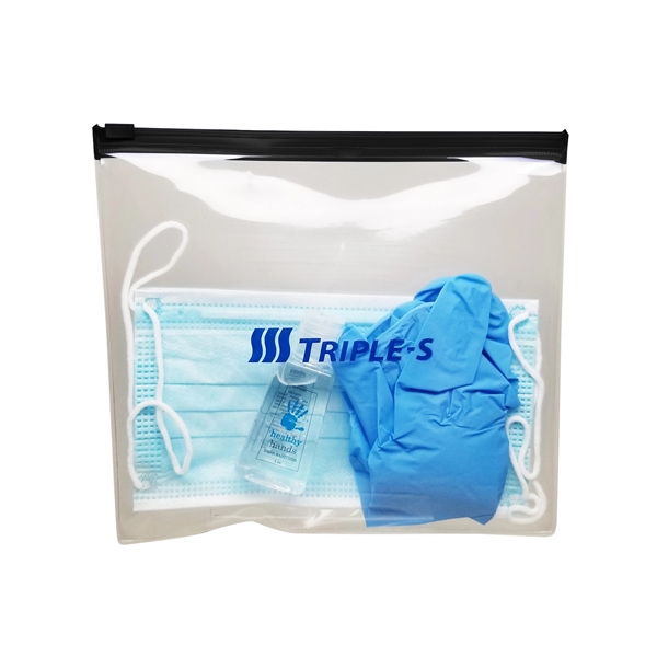 Mask, Hand Sanitizer, Glove Kit - Mask, Hand Sanitizer, Glove Kit - Image 1 of 5
