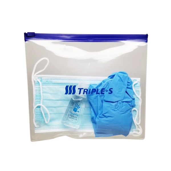 Mask, Hand Sanitizer, Glove Kit - Mask, Hand Sanitizer, Glove Kit - Image 0 of 5