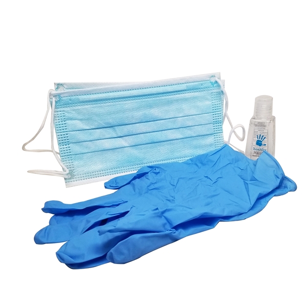 Mask, Hand Sanitizer, Glove Kit - Mask, Hand Sanitizer, Glove Kit - Image 5 of 5