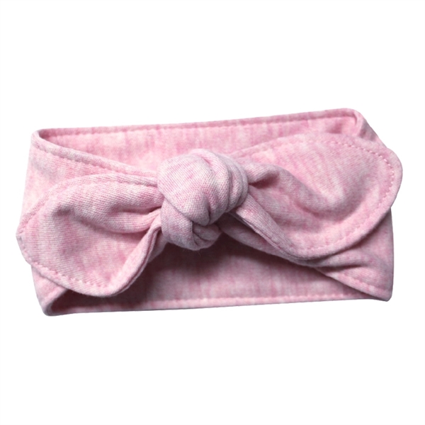 Baby Girl Headband Pink or Gray - Laughing Giraffe® - Baby Girl Headband Pink or Gray - Laughing Giraffe® - Image 0 of 3