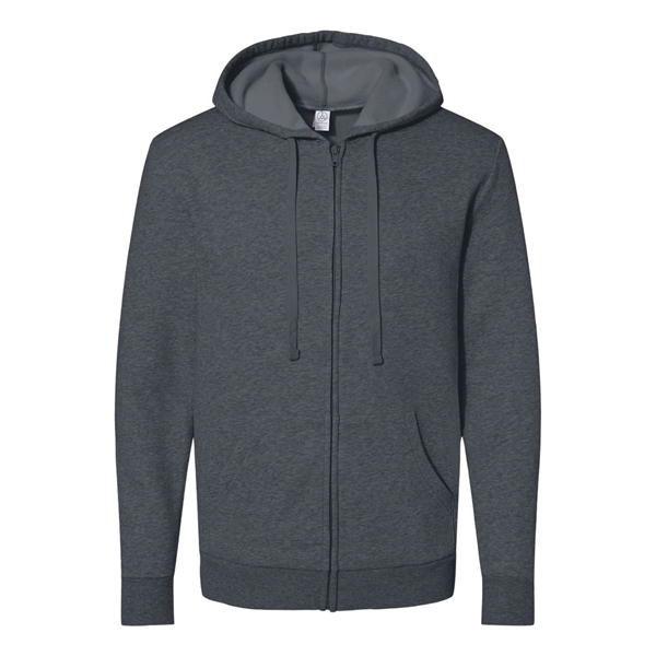 Alternative Eco-Cozy Fleece Full-Zip Hoodie - Alternative Eco-Cozy Fleece Full-Zip Hoodie - Image 3 of 12