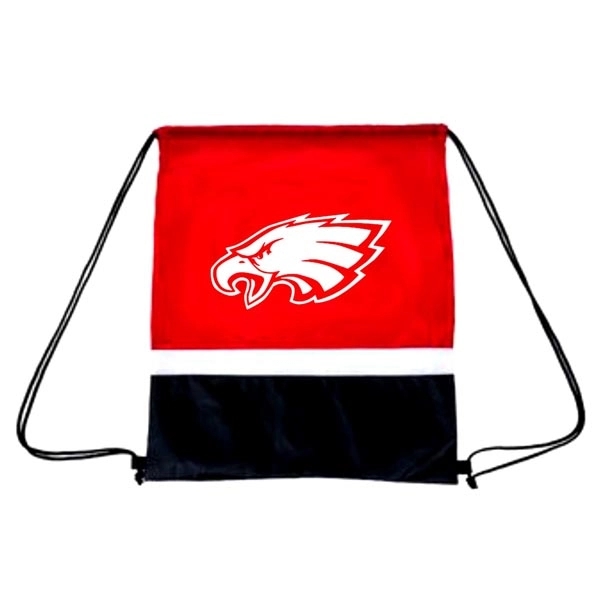 Tri-Tone Nylon Backpack - Tri-Tone Nylon Backpack - Image 0 of 3