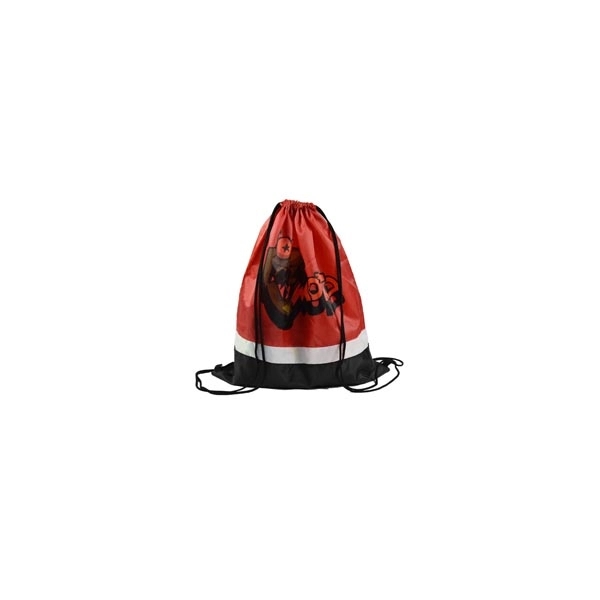 Tri-Tone Nylon Backpack - Tri-Tone Nylon Backpack - Image 2 of 3