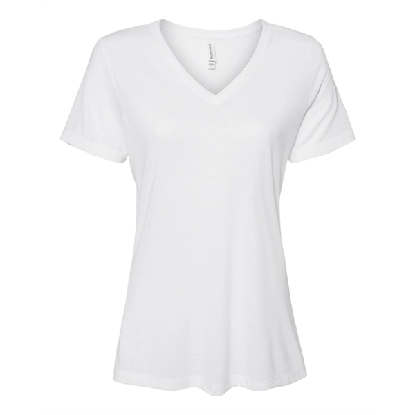 BELLA + CANVAS Women's Relaxed Jersey V-Neck Tee - BELLA + CANVAS Women's Relaxed Jersey V-Neck Tee - Image 75 of 100