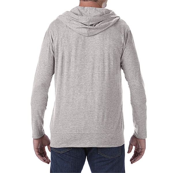 Anvil® Triblend Full Zip Hooded Jacket - Anvil® Triblend Full Zip Hooded Jacket - Image 9 of 11
