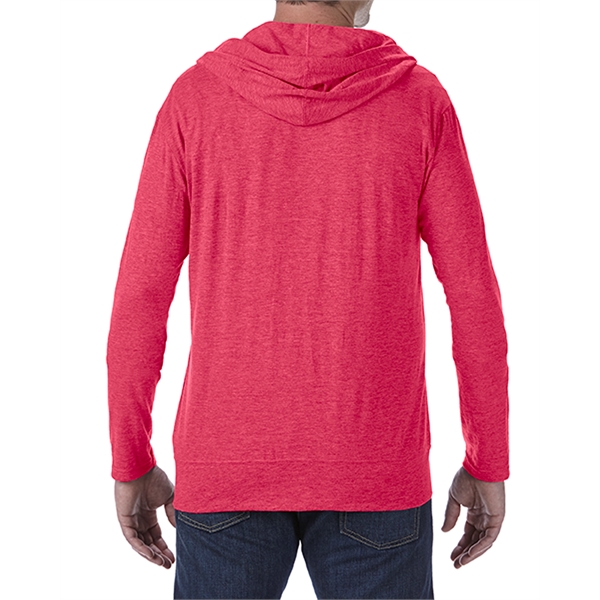 Anvil® Triblend Full Zip Hooded Jacket - Anvil® Triblend Full Zip Hooded Jacket - Image 11 of 11