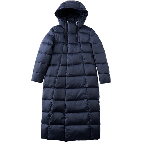 Women's long jacket  Duck feather coat - Women's long jacket  Duck feather coat - Image 4 of 12