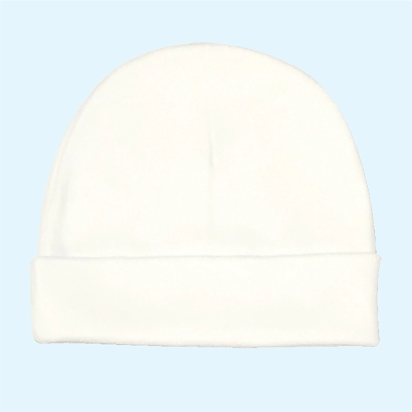 Baby Beanie Hats White- Laughing Giraffe® - Baby Beanie Hats White- Laughing Giraffe® - Image 1 of 1