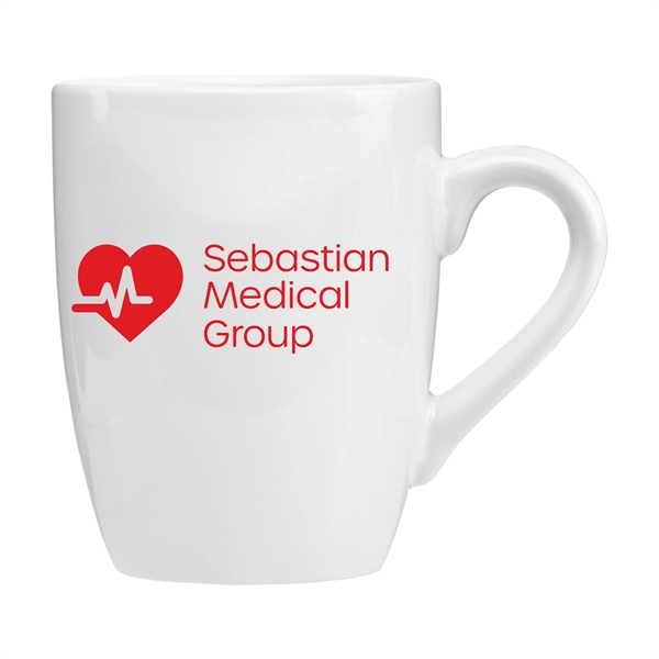 14 oz Ceramic Bistro Mug - White - 14 oz Ceramic Bistro Mug - White - Image 1 of 1