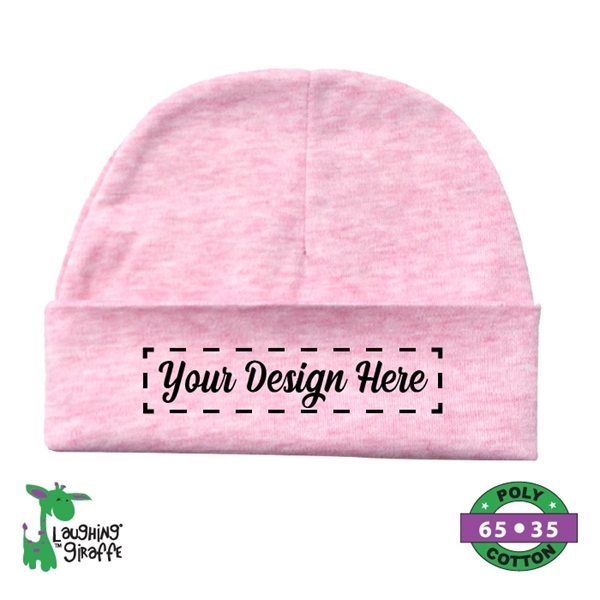 Baby Beanie Hats Polyester Cotton Blend - Laughing Giraffe® - Baby Beanie Hats Polyester Cotton Blend - Laughing Giraffe® - Image 0 of 6