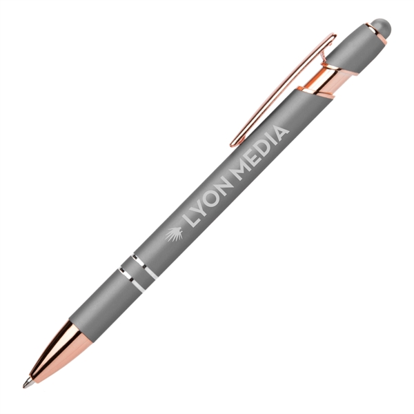 Custom Ellipse Softy Rose Gold Metallic w/ Stylus - Laser