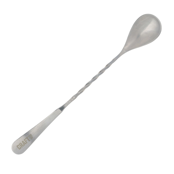 Stainless Steel Cocktail Mixing Spoon - Stainless Steel Cocktail Mixing Spoon - Image 0 of 1