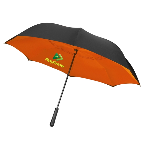 48" Arc Two-Tone Inversion Umbrella - 48" Arc Two-Tone Inversion Umbrella - Image 12 of 22