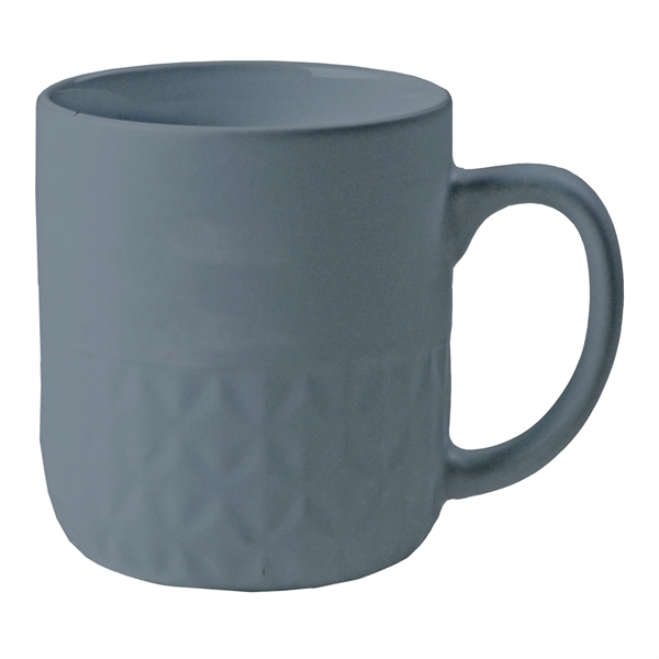 Ceramic Coffee Mug with Facet Texture - 16 oz. - Ceramic Coffee Mug with Facet Texture - 16 oz. - Image 4 of 10