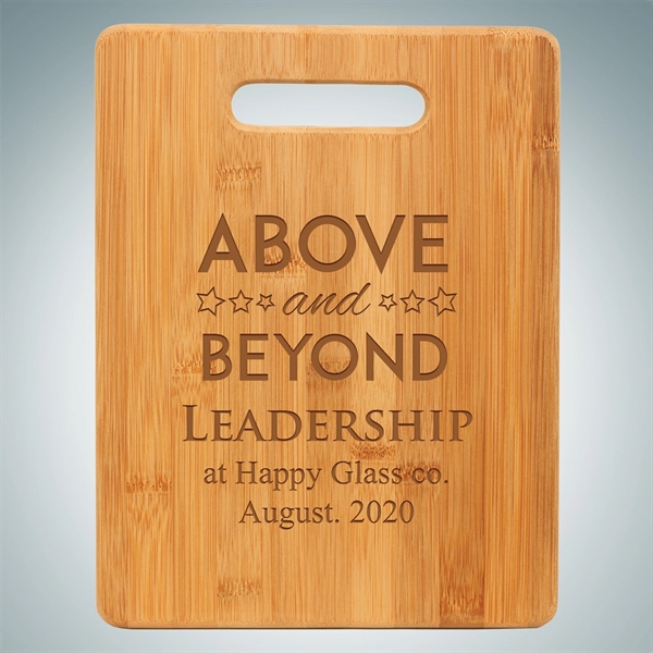 Custom Bamboo Rectangle Cutting Board