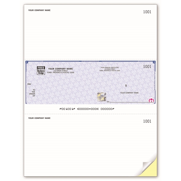 High Security Laser Middle Cheque - High Security Laser Middle Cheque - Image 3 of 3