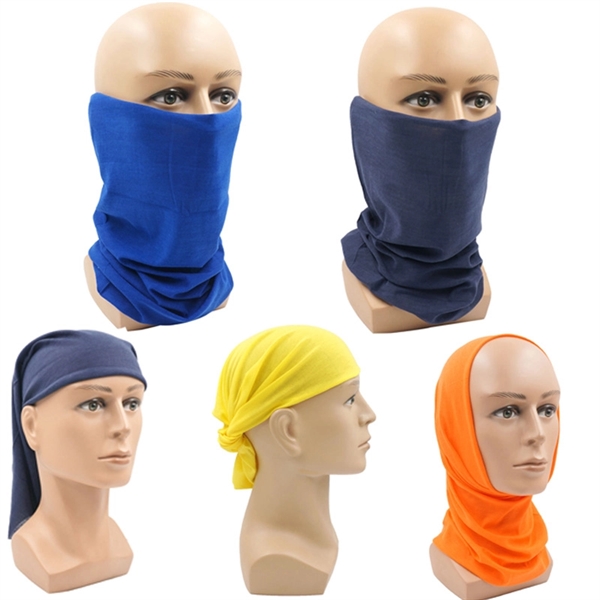 Multi-Functional Seamless Bandana Headwear - Multi-Functional Seamless Bandana Headwear - Image 2 of 3