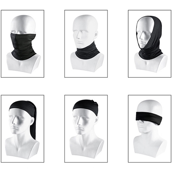 Multi-Functional Seamless Bandana Headwear - Multi-Functional Seamless Bandana Headwear - Image 3 of 3