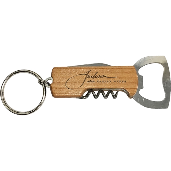 Wood Bottle Opener - Wood Bottle Opener - Image 6 of 15