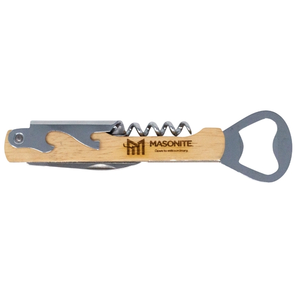 Wood Bottle Opener - Wood Bottle Opener - Image 10 of 15