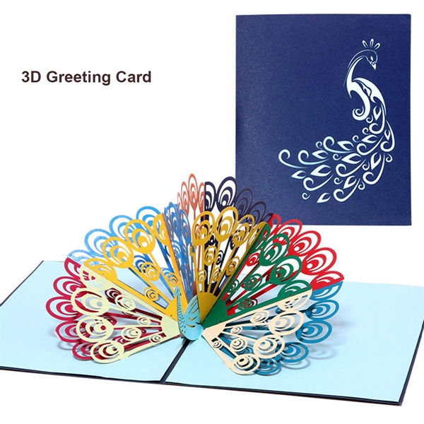 Assorted 3D Pop Up Greeting Card - Assorted 3D Pop Up Greeting Card - Image 0 of 3