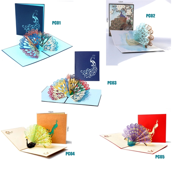 Assorted 3D Pop Up Greeting Card - Assorted 3D Pop Up Greeting Card - Image 1 of 3
