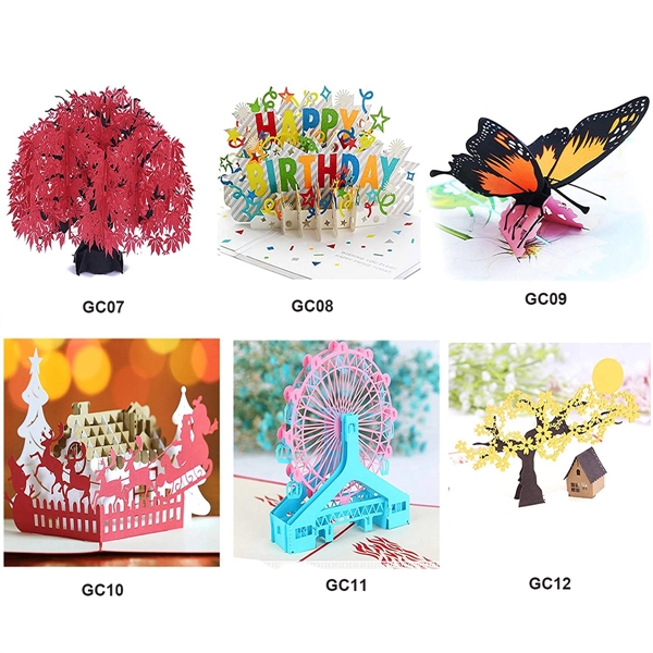 Assorted 3D Pop Up Greeting Card - Assorted 3D Pop Up Greeting Card - Image 3 of 3