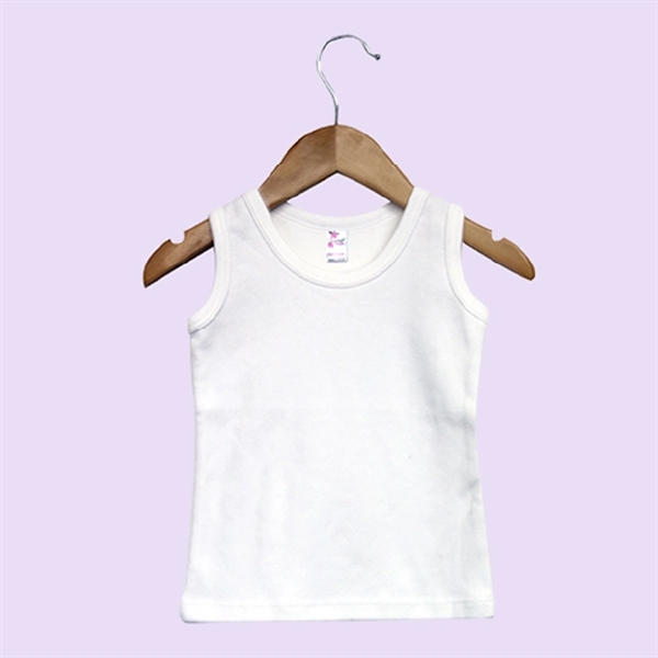 Toddler & Kids Tank Top White- Laughing Giraffe® - Toddler & Kids Tank Top White- Laughing Giraffe® - Image 1 of 1