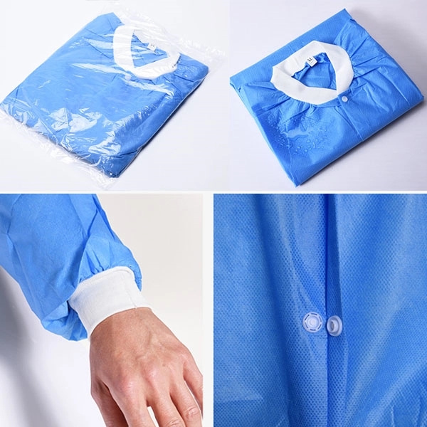 SMS Non-woven Disposable Lab Coats - SMS Non-woven Disposable Lab Coats - Image 8 of 8