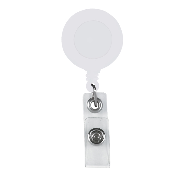 Jumbo Retractable Badge Reel with Antimicrobial Additive - Full