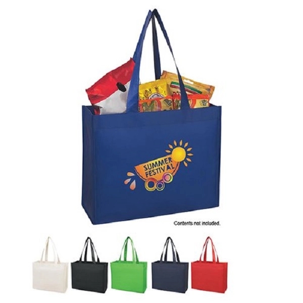 Matte Laminated Non-Woven Shopper Tote Bag - Matte Laminated Non-Woven Shopper Tote Bag - Image 0 of 0