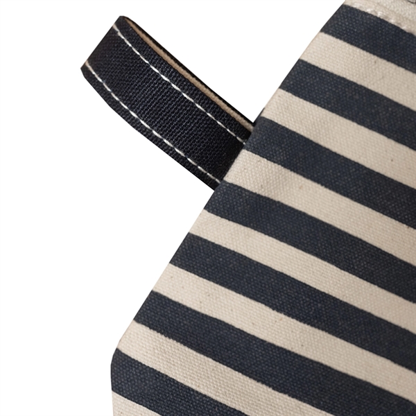 Lightweight Stripe Canvas Travel Makeup Cosmetic Pouch - Lightweight Stripe Canvas Travel Makeup Cosmetic Pouch - Image 6 of 40