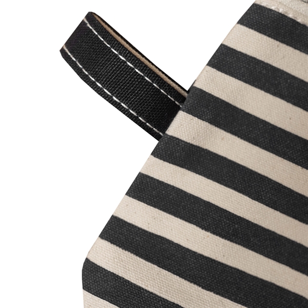 Lightweight Stripe Canvas Travel Makeup Cosmetic Pouch - Lightweight Stripe Canvas Travel Makeup Cosmetic Pouch - Image 12 of 40