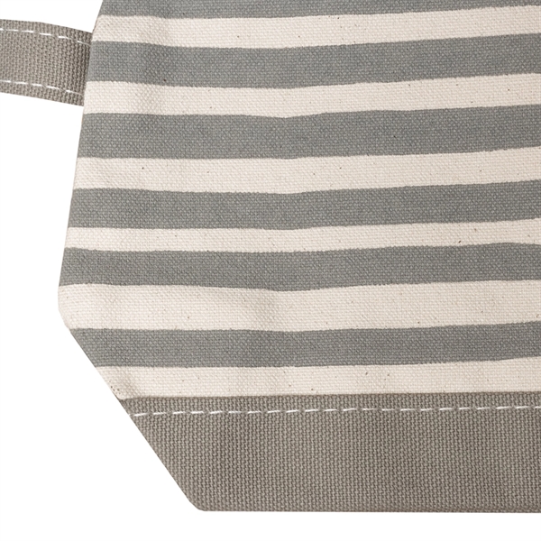 Lightweight Stripe Canvas Travel Makeup Cosmetic Pouch - Lightweight Stripe Canvas Travel Makeup Cosmetic Pouch - Image 24 of 40