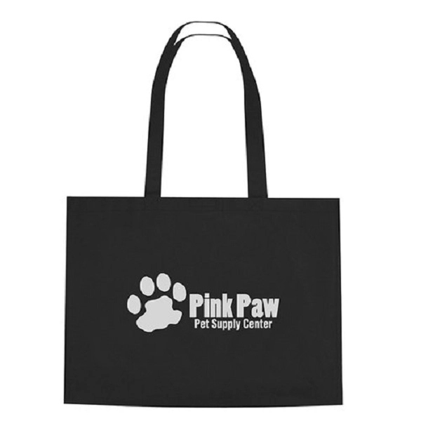 Non-Woven Shopper Tote Bag With Hook And Loop Closure - Non-Woven Shopper Tote Bag With Hook And Loop Closure - Image 0 of 0