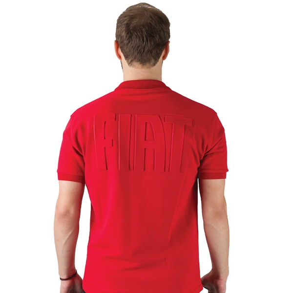Embossed Polo Shirt - Embossed Polo Shirt - Image 1 of 4