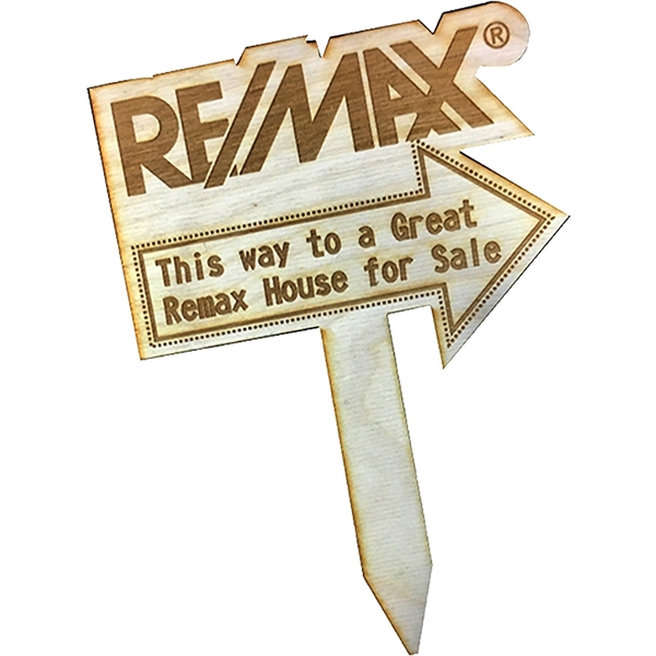 Custom Wood Garden Stakes - Custom Wood Garden Stakes - Image 4 of 9