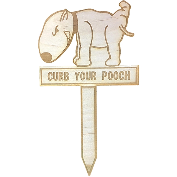 Custom Wood Garden Stakes - Custom Wood Garden Stakes - Image 8 of 9