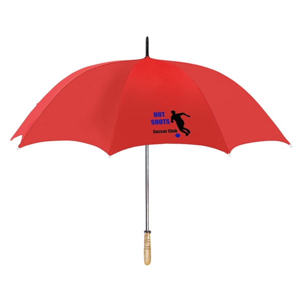 60" Arc Golf Umbrella With 100% RPET Canopy - 60" Arc Golf Umbrella With 100% RPET Canopy - Image 8 of 15