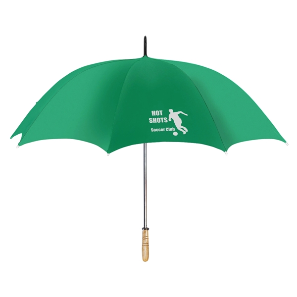 60" Arc Golf Umbrella With 100% RPET Canopy - 60" Arc Golf Umbrella With 100% RPET Canopy - Image 10 of 15